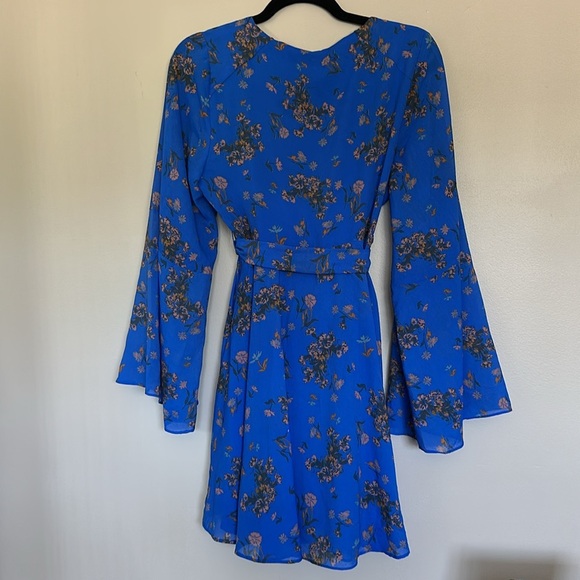 Free People Royal Blue dress medium - Picture 4 of 5
